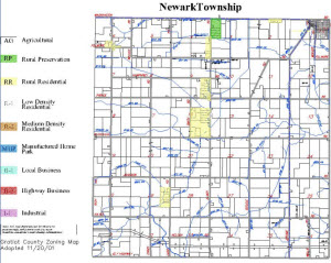 map of Newark Township