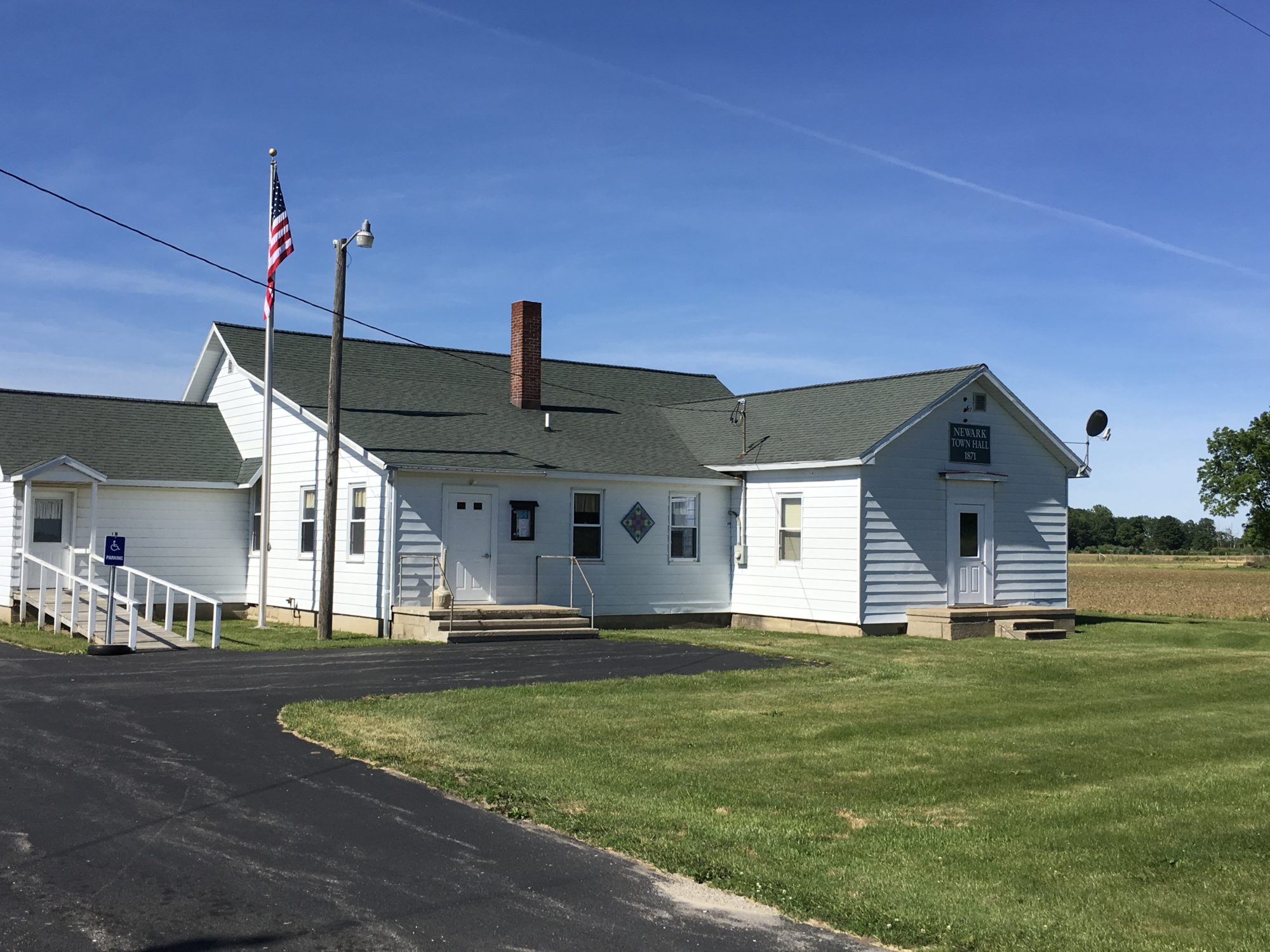 Township HallI MG 0036 Newark Township Hall building